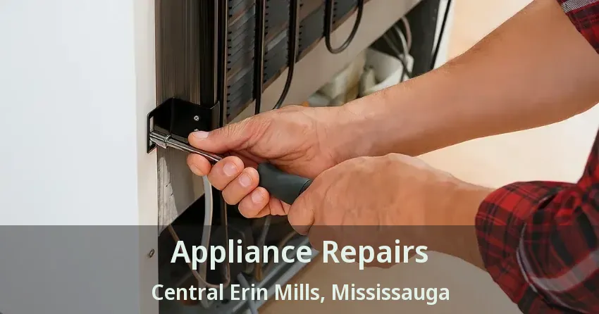 Appliance Repairs Central Erin Mills, Mississauga - ON