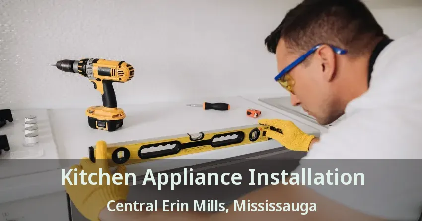 Kitchen Appliance Installation Central Erin Mills, Mississauga - ON