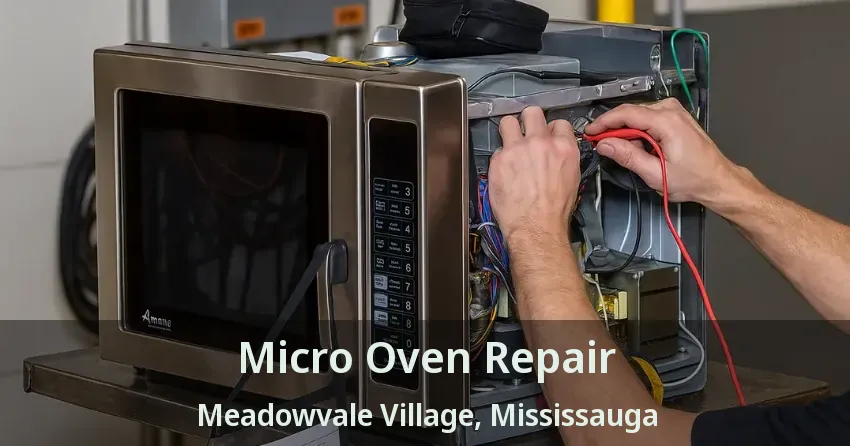 Micro Oven Repair Meadowvale Village, Mississauga - ON