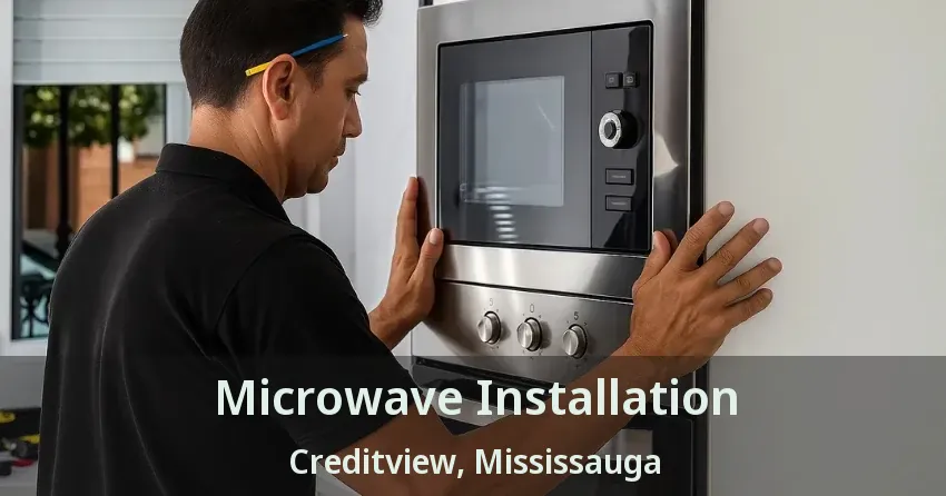 Microwave Installation Creditview, Mississauga - ON