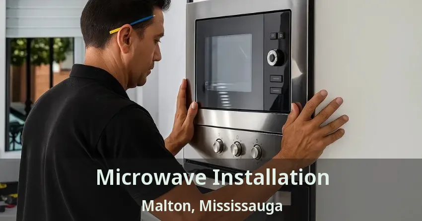 Microwave Installation Malton, Mississauga - ON