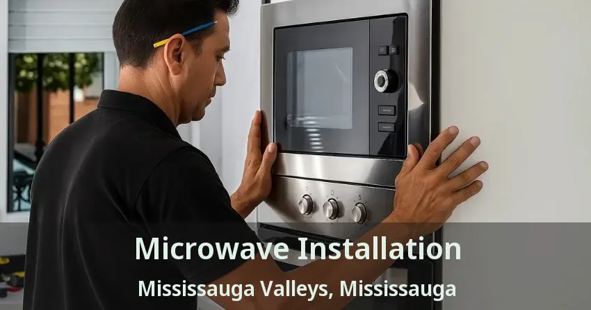Microwave Installation Mississauga Valleys, Mississauga - ON