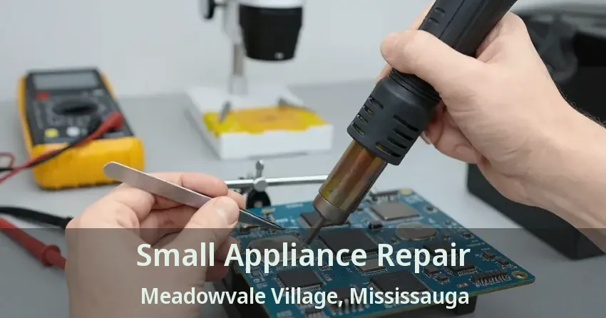 Small Appliance Repair Meadowvale Village, Mississauga - ON